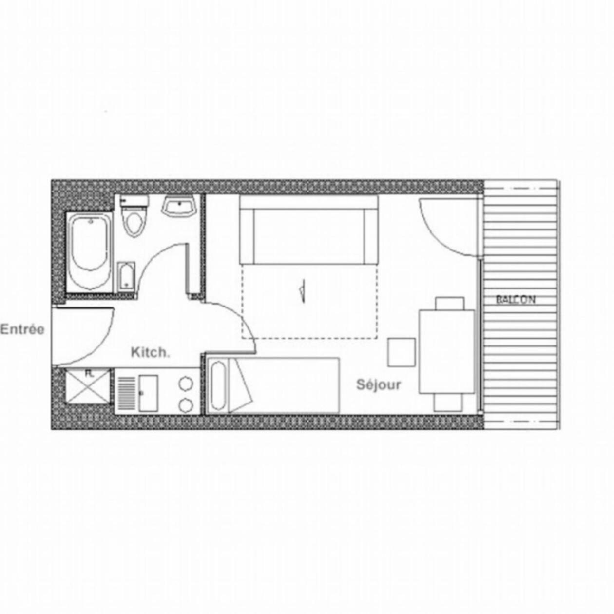 Residence Aravis - Studio Fonctionnel - Centre Station - Balcon Mae-3334 Сен-Мартен-де-Бельвіль Екстер'єр фото